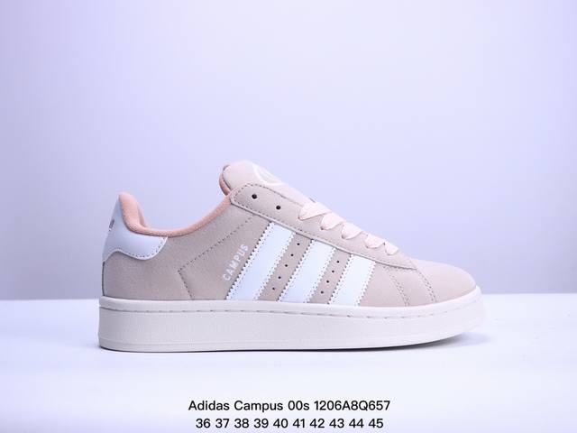 阿迪达斯 Adidas Campus 00S 复古潮流休闲面包鞋 尺码：36 37 38 39 40 41 42 43 44 45 Xm1206Q657