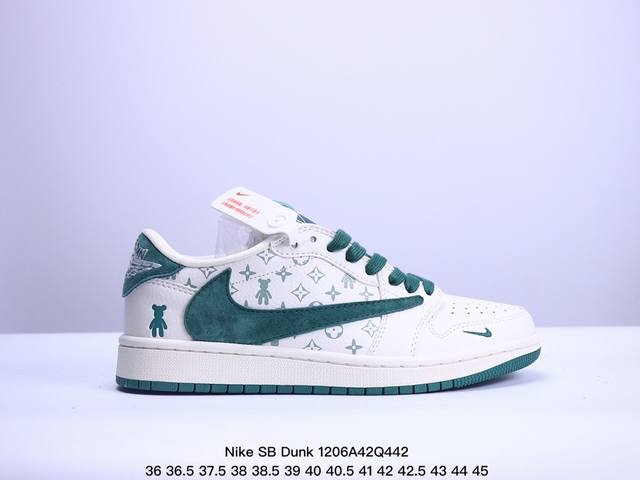 海外爆款限量发售！公司级 Nike Sb Dunk Low“斯图西联名 素描藏蓝勾” 周年高端定制 低帮休闲板鞋 定制鞋盒 大厂纯原品质出货 超高清洁度 皮料切