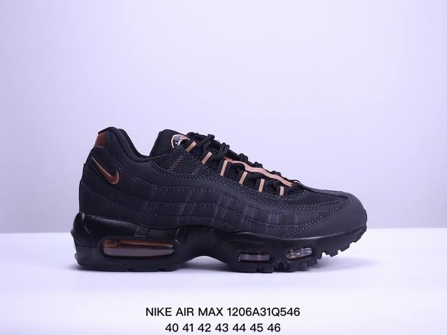 真标耐克nike Air Max 95 Tt气垫复古慢跑百搭鞋休闲运动鞋 货号：Hq6457 001 尺码：40～46 Xm 6Q546