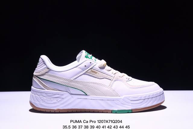 公司级puma Ca Pro 合成革牛剖层革头层牛皮 舒适 低帮 彪马板鞋 货号:395773 02 尺码:35.5 36 37 37.5 38 38.5 39