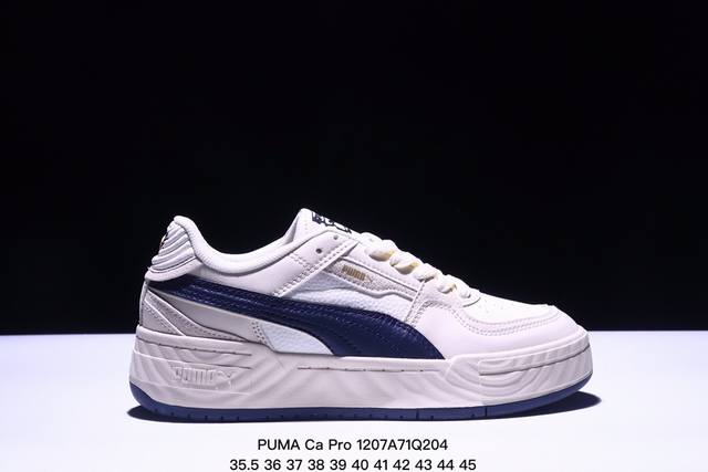 公司级puma Ca Pro 合成革牛剖层革头层牛皮 舒适 低帮 彪马板鞋 货号:395773 02 尺码:35.5 36 37 37.5 38 38.5 39