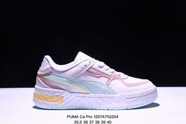 公司级puma Ca Pro 合成革牛剖层革头层牛皮 舒适 低帮 彪马板鞋 货号:395773 02 尺码:35.5 36 37 37.5 38 38.5 39