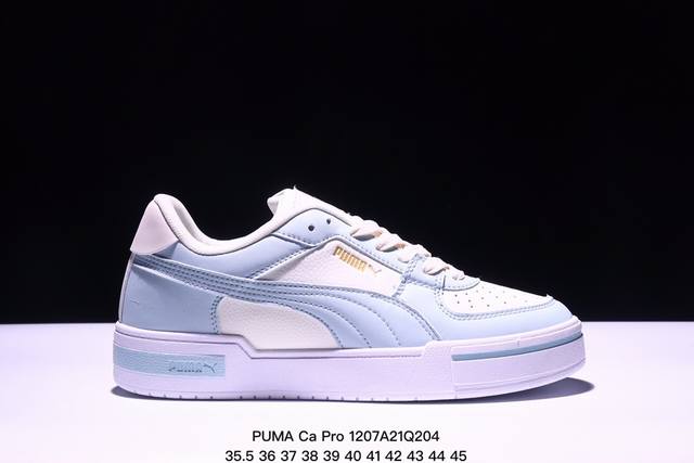 公司级puma Ca Pro 合成革牛剖层革头层牛皮 舒适 低帮 彪马板鞋 货号: 尺码:35.5 36 37 38 39 40 41 42 43 44 45