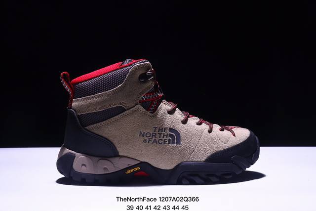 加绒 Thenorthface北面 潮流时尚舒适透气徒步鞋户外网布登山鞋 码数39-45 Xm1207Q366