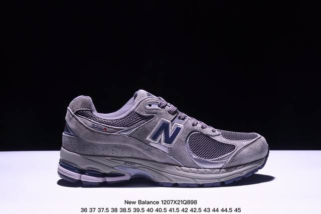 真标新百伦new Balance M2002 系列复古老爹风 男女休闲鞋情侣百搭慢跑鞋运动男鞋女鞋 采用拼接网眼织物鞋面 后跟搭载外露缓震胶 货号:M2002R