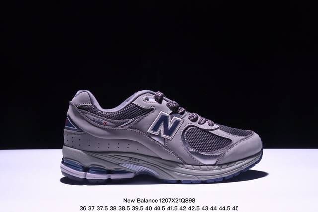 真标新百伦new Balance M2002 系列复古老爹风 男女休闲鞋情侣百搭慢跑鞋运动男鞋女鞋 采用拼接网眼织物鞋面 后跟搭载外露缓震胶 货号:M2002R