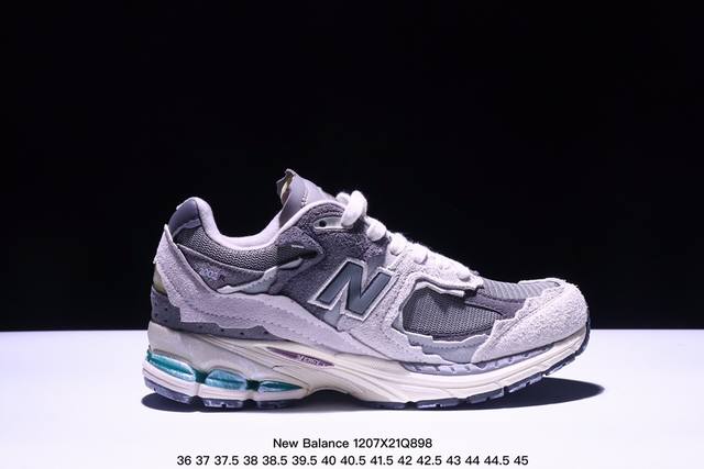 真标新百伦new Balance M2002 系列复古老爹风 男女休闲鞋情侣百搭慢跑鞋运动男鞋女鞋 采用拼接网眼织物鞋面 后跟搭载外露缓震胶 货号:M2002R