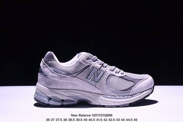 真标新百伦new Balance M2002 系列复古老爹风 男女休闲鞋情侣百搭慢跑鞋运动男鞋女鞋 采用拼接网眼织物鞋面 后跟搭载外露缓震胶 货号:M2002R