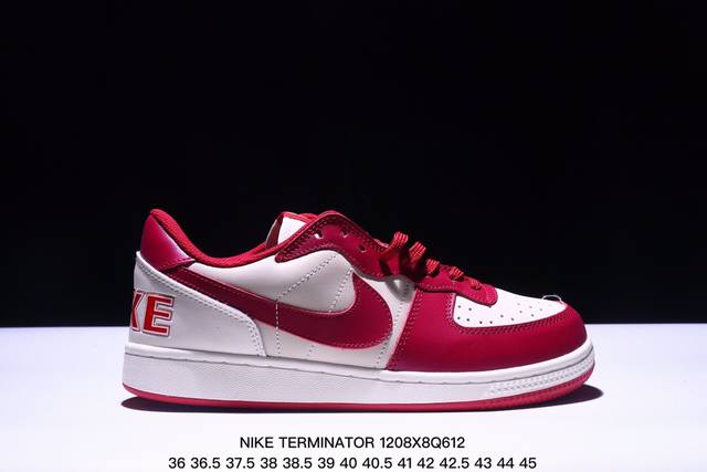 耐克 Nike Terminator Low 耐克终结者系列低帮滑板鞋 黄蓝密歇根 舒适 百搭 防滑耐磨复古板鞋。忠于原版，延续经典。采用耐穿舒适的利落皮革，助