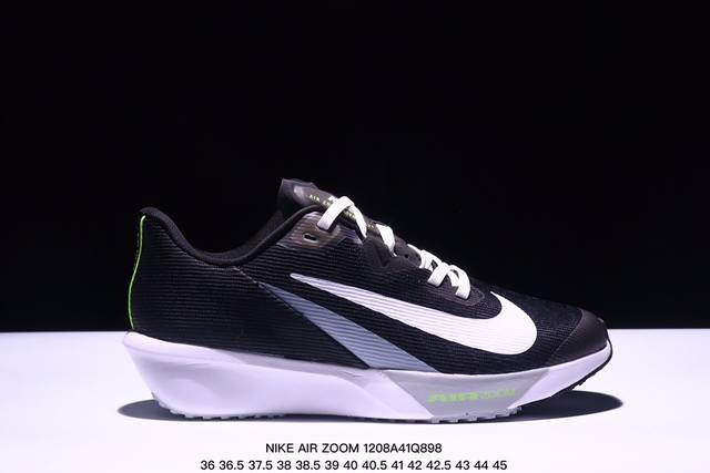 公司级耐克nike Air Zoom Rival Fly 4超弹透气轻量跑步鞋鞋款搭载 Flyknit 材料 出众弹性 易于穿脱 采用react技术 轻盈耐 跑