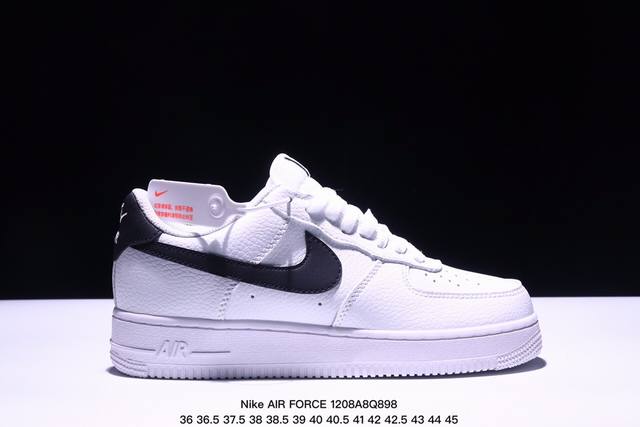 真标耐克nike Air Force 1‘07 Se 空军一号低帮百搭休闲运动板鞋。柔软、弹性十足的缓震性能和出色的中底设计，横跨复古与现代的外型结合，造就出风