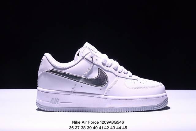 耐克 Nike Air Force 1 ’07 空军一号低帮百搭休闲运动板鞋。柔软、弹性十足的缓震性能和出色的中底设计，横跨复古与现代的外型结合，造就出风靡全球