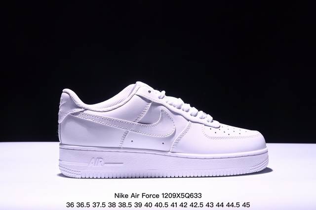 Nike Air Force 1 Low 周年全白 空军一号低帮运动休闲板鞋 原楦头原纸板 打造纯正空军版型#专注外贸渠道 全掌内置蜂窝气垫 #原盒配件 原厂中