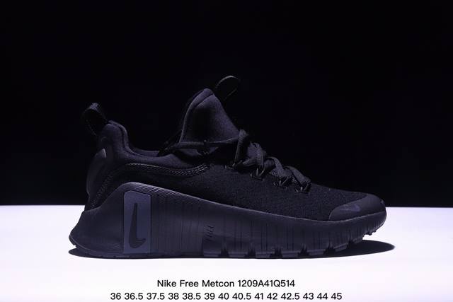 耐克 Nike Free Metcon 6 训练鞋，在训练中解锁无限可能。 该训练鞋加大前足柔韧灵活性，并以泡绵加固后跟， 有助于在跳跃训练和有氧课程中自如驾驭