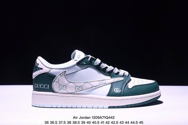 海外爆款限量发售！公司级 Travis Scott X Fragment Design X Jordan Air Jordan 1 Low Og Sp Off联