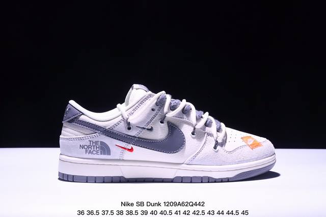 海外爆款限量发售！公司级 Nike Sb Dunk Low“迪奥x石头岛三方联名 织布米灰灰勾” 周年高端定制 低帮休闲板鞋 定制鞋盒 大厂纯原品质出货 超高清