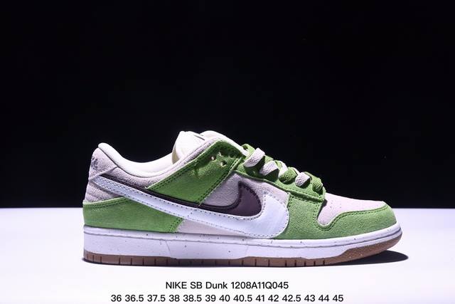 耐克nike Sb Dunk Low Sb 扣篮系列复古低帮休闲运动滑板板鞋。采用脚感柔软舒适zoomair气垫，有效吸 收滑板等极限运动在落地时带来的冲击力，