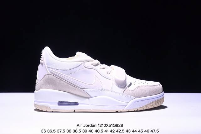 公司级耐克 Nike Aj312 Air Jordan Legacy 312 Nrg“Pure White” 官方货号:Cd7069 141乔丹联名号称 “最强