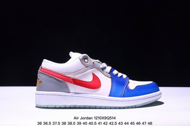 乔丹低帮aj1 Air Jordan 1 Mid Aj1乔1 低帮中性文化篮球鞋 尺码：36 36.5 37.5 38 38.5 39 40 40.5 41 4