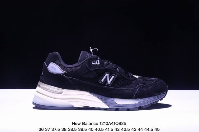 New Balance新百伦nb Made In Usa M992系列美产血统经典复古休闲运动百搭老爹跑步鞋 货号：M992Eb 码数：36 37 37.5 3