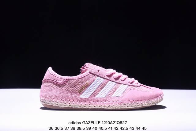 阿迪达斯clot X Adidas Originals Gazelle By Edc 舒适百搭 防滑耐磨 低帮 板鞋 Xm1210Q627