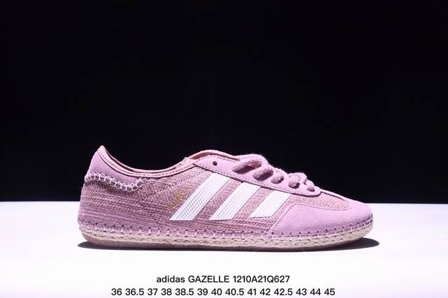 阿迪达斯clot X Adidas Originals Gazelle By Edc 舒适百搭 防滑耐磨 低帮 板鞋 Xm1210Q627