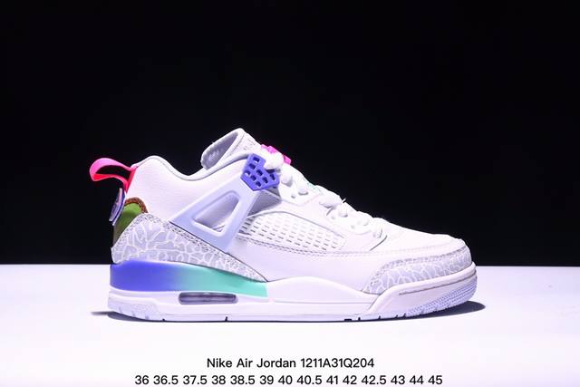 真标nike Air Jordan Spizike Low舒适百搭 防滑耐磨 低帮 复古篮球鞋 货号:Fq1759-006 尺码:36 36.5 37.5 38