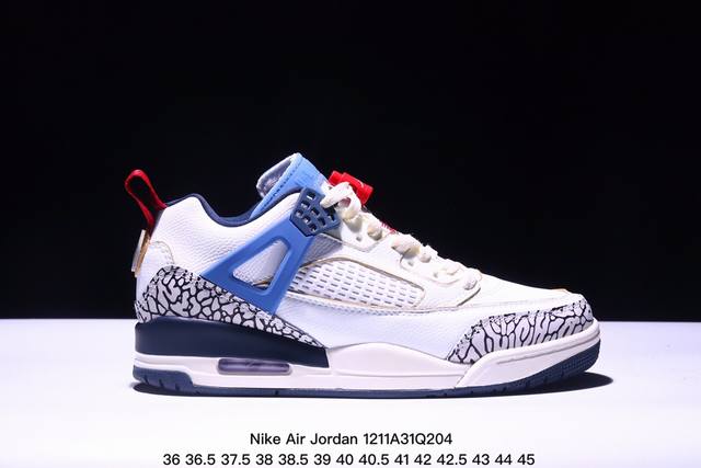 真标nike Air Jordan Spizike Low舒适百搭 防滑耐磨 低帮 复古篮球鞋 货号:Fq1759-006 尺码:36 36.5 37.5 38