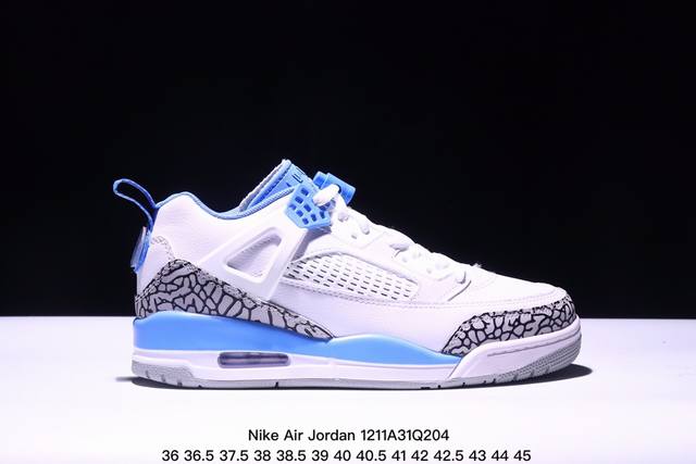 真标nike Air Jordan Spizike Low舒适百搭 防滑耐磨 低帮 复古篮球鞋 货号:Fq1759-006 尺码:36 36.5 37.5 38