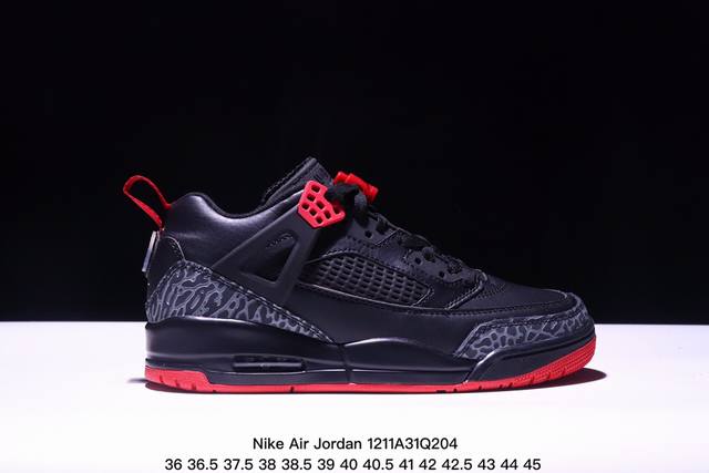 真标nike Air Jordan Spizike Low舒适百搭 防滑耐磨 低帮 复古篮球鞋 货号:Fq1759-006 尺码:36 36.5 37.5 38