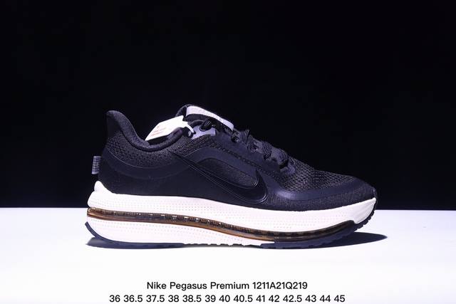 公司级nike Pegasus Premium 减震防滑耐磨透气 低帮 跑步鞋 兼顾迅疾外观和稳固脚感 后跟覆面和中足动态支撑巧妙融合 缔造稳定顺畅的迈步体验