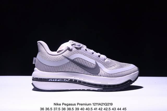 公司级nike Pegasus Premium 减震防滑耐磨透气 低帮 跑步鞋 兼顾迅疾外观和稳固脚感 后跟覆面和中足动态支撑巧妙融合 缔造稳定顺畅的迈步体验