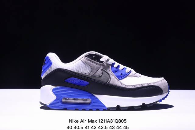 公司级nike Air Max 90初代系列低帮复古气垫百搭休闲运动慢跑 Xm1211Q805