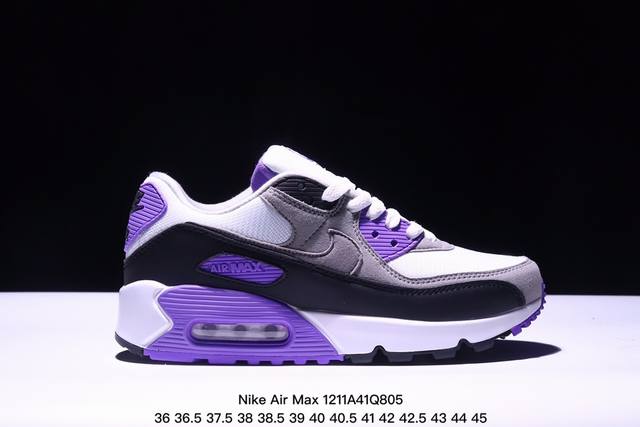 公司级nike Air Max 90初代系列低帮复古气垫百搭休闲运动慢跑 Xm1211Q805