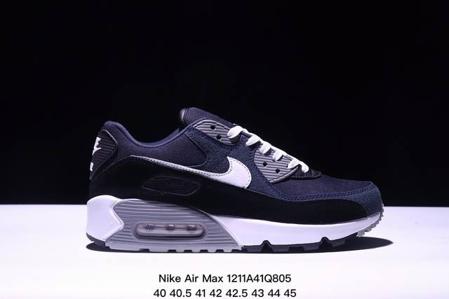 公司级nike Air Max 90初代系列低帮复古气垫百搭休闲运动慢跑 Xm1211Q805