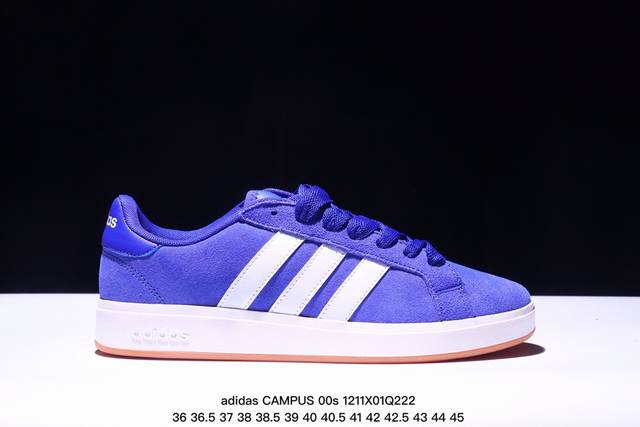 Adidas Originals Campus 00S 皮革防滑低帮板鞋男女同款 Xm1211Q222