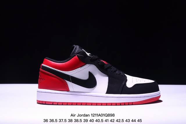 真标nike Air Jordan 1 Low Aj1乔1低帮休闲板鞋 同步官方配色 官方货号:Dc0774-105 Xm1211Q898