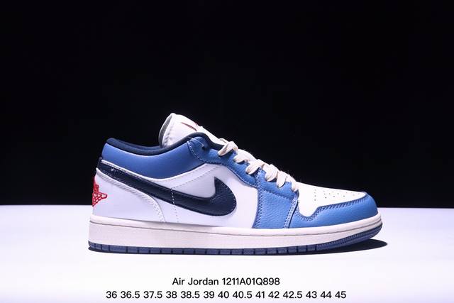 真标nike Air Jordan 1 Low Aj1乔1低帮休闲板鞋 同步官方配色 官方货号:Dc0774-105 Xm1211Q898