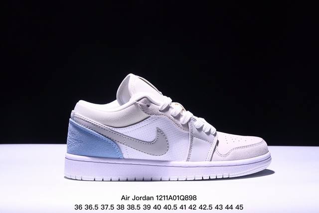 真标nike Air Jordan 1 Low Aj1乔1低帮休闲板鞋 同步官方配色 官方货号:Dc0774-105 Xm1211Q898