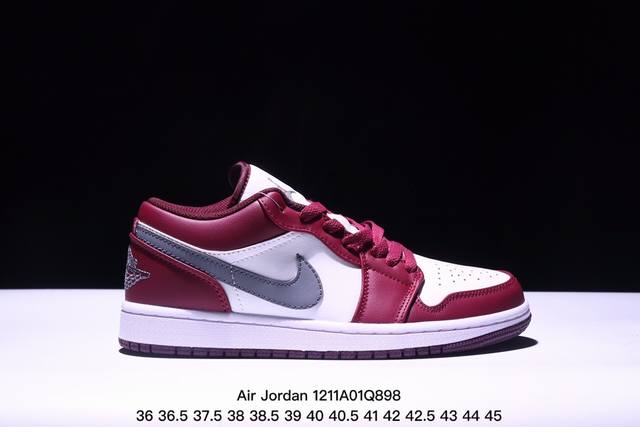 真标nike Air Jordan 1 Low Aj1乔1低帮休闲板鞋 同步官方配色 官方货号:Dc0774-105 Xm1211Q898