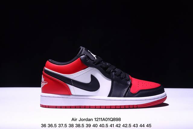 真标nike Air Jordan 1 Low Aj1乔1低帮休闲板鞋 同步官方配色 官方货号:Dc0774-105 Xm1211Q898