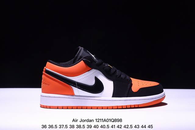 真标nike Air Jordan 1 Low Aj1乔1低帮休闲板鞋 同步官方配色 官方货号:Dc0774-105 Xm1211Q898