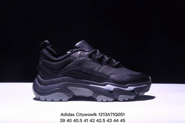 Adidas Citywowlk Mt 阿迪经典透气时尚 厚底增高运动鞋ih7236 鞋款为活力运动设计 力求让城市旅程充满乐趣 别致鞋面旨在带来舒爽脚感 Li