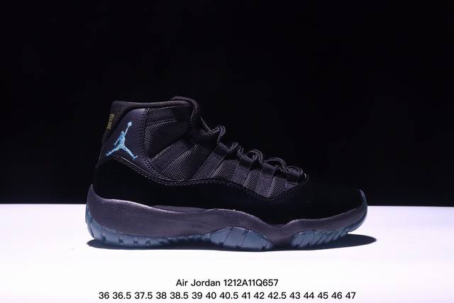 Air Jordan 11 Retro Low Concord 高帮 浅蓝康扣 Aj11 乔丹11代 Aj11 乔11 低邦 乔丹篮球鞋系列 全新的低帮设计配以