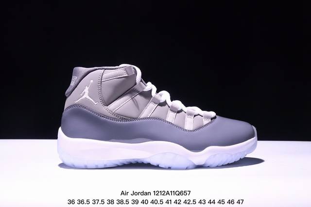 Air Jordan 11 Retro Low Concord 高帮 浅蓝康扣 Aj11 乔丹11代 Aj11 乔11 低邦 乔丹篮球鞋系列 全新的低帮设计配以