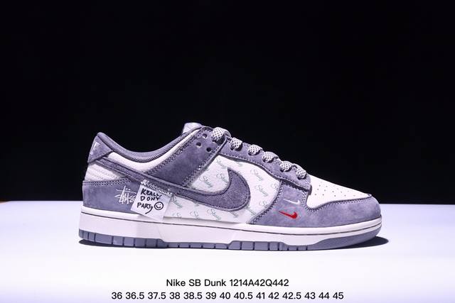 Nike Sb Dunk Low “闪电联名 米蓝蓝勾” 周年高端定制 低帮休闲板鞋 定制鞋盒 大厂纯原品质出货 超高清洁度 皮料切割干净无任何毛边 细节完美