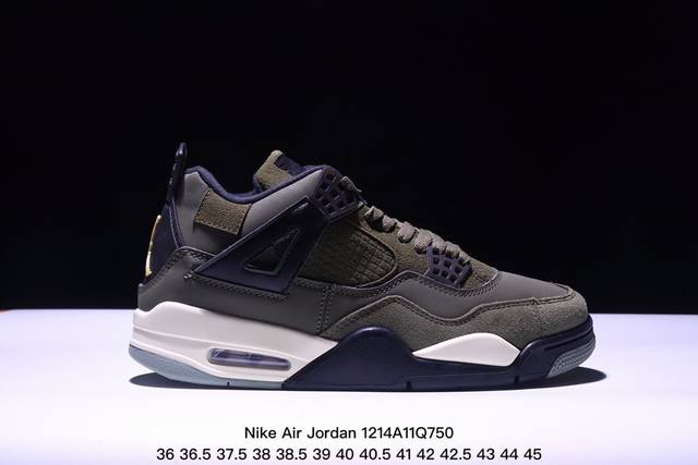 原盒特价耐克 Nike Air Jordan 4 Retro Og迈克尔 乔丹aj4代乔4 中帮复古休闲运动文化篮球鞋。秉承轻量化的速度型篮球鞋设计思想完成设计