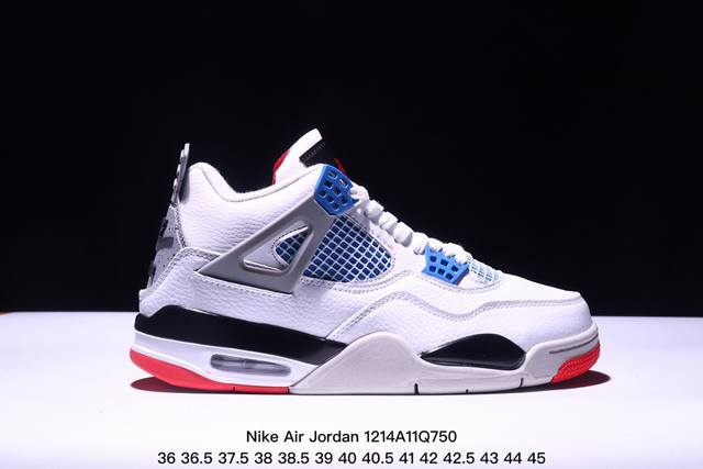 原盒特价耐克 Nike Air Jordan 4 Retro Og迈克尔 乔丹aj4代乔4 中帮复古休闲运动文化篮球鞋。秉承轻量化的速度型篮球鞋设计思想完成设计