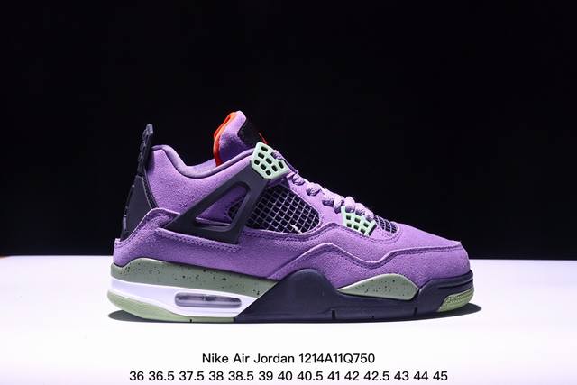 原盒特价耐克 Nike Air Jordan 4 Retro Og迈克尔 乔丹aj4代乔4 中帮复古休闲运动文化篮球鞋。秉承轻量化的速度型篮球鞋设计思想完成设计