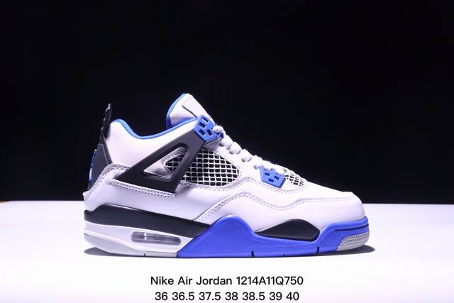 原盒特价耐克 Nike Air Jordan 4 Retro Og迈克尔 乔丹aj4代乔4 中帮复古休闲运动文化篮球鞋。秉承轻量化的速度型篮球鞋设计思想完成设计